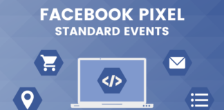 Facebook pixel standard events