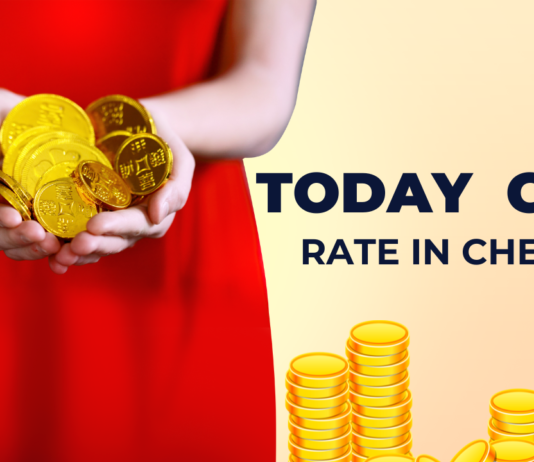 Today gold rate in Chennai