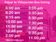 Adyar to Villupuram Bus timing 2023